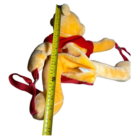 Vintage Disney World Disneyland Winnie the Pooh  Stuffed Animal Plush Backpack - Picture 9 of 9